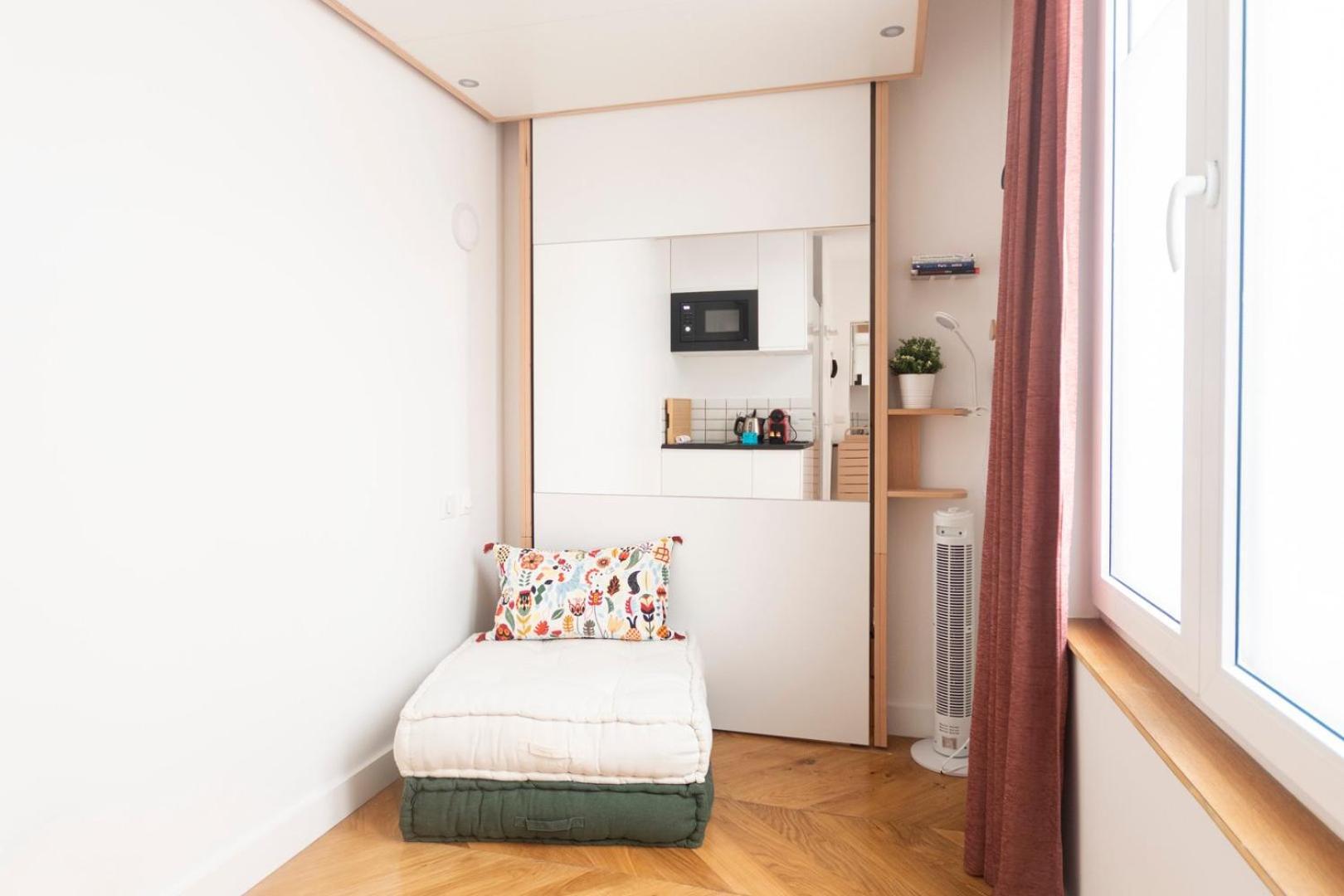 Super Central Mini Studio - 2 Pax, Murphy Bed ปารีส ภายนอก รูปภาพ